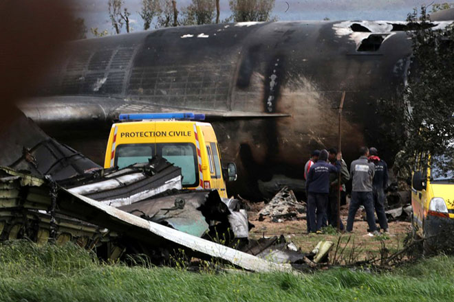 Στους 257 ο τραγικός απολογισμός των θυμάτων του αεροπορικού δυστυχήματος στην Αλγερία