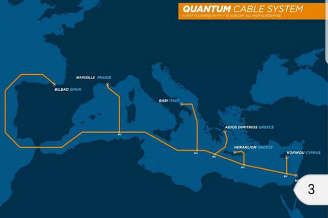 Quantum Cable: Το υποθαλάσσιο καλώδιο που θα συνδέει Ισραήλ, Κύπρο, Ελλάδα, Ισπανία