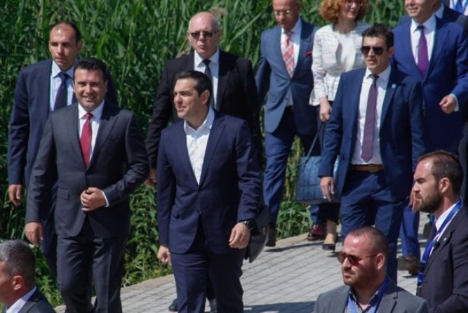 Η πρώτη επίσκεψη Έλληνα πρωθυπουργού στην πΓΔΜ