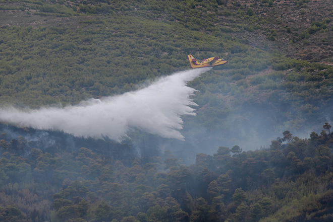 Προειδοποίηση για πολύ αυξημένο κίνδυνο πυρκαγιάς την Πέμπτη