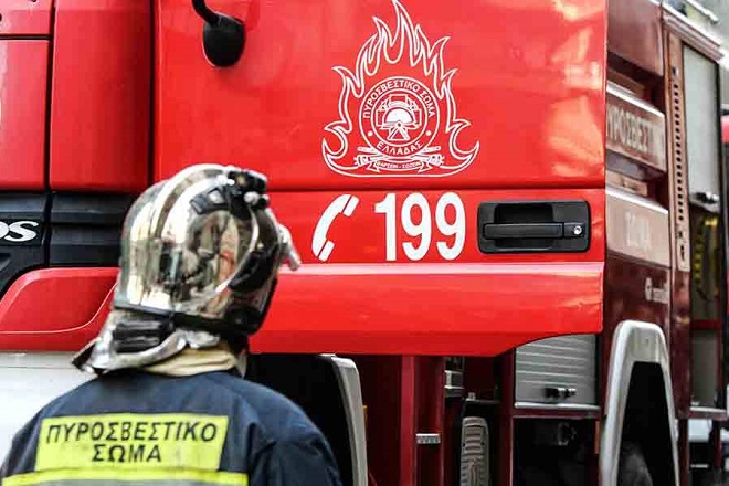 Δωρεά έξι πυροσβεστικών οχημάτων στο Πυροσβεστικό Σώμα από τον Όμιλο «Μυτιληναίος»
