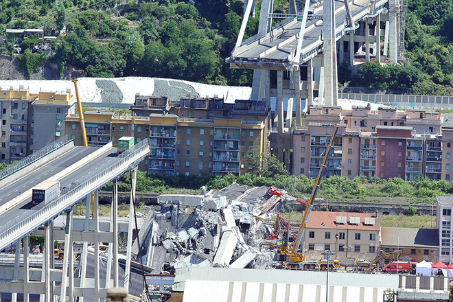 Εθνικό πένθος στην Ιταλία μετά την τραγωδία της Γένοβας – Στους 39 οι νεκροί
