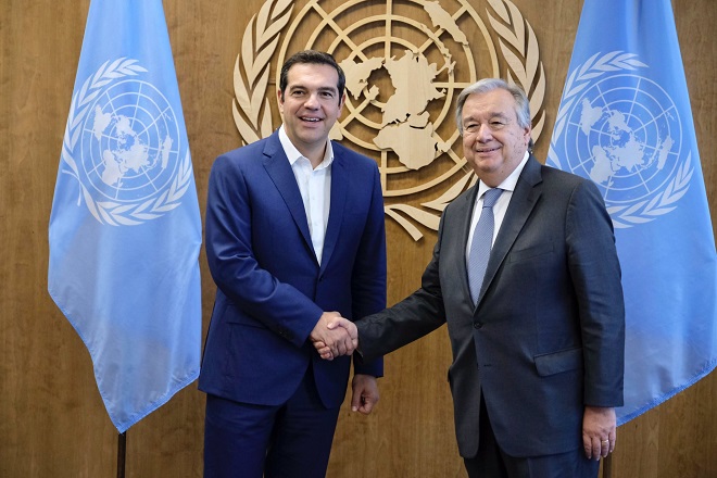 Ο γγ του ΟΗΕ συνεχάρη την Ελλάδα για την αντιμετώπιση της προσφυγικής κρίσης
