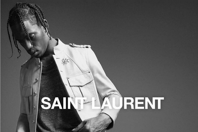 Ο Τράβις Σκοτ επιστρέφει ως πρόσωπο του Saint Laurent (Βίντεο)