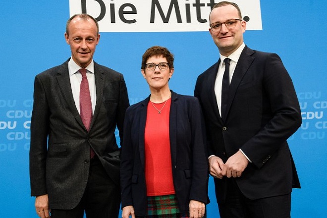 Σήμερα πραγματοποιείται το κρίσιμο συνέδριο του CDU – Το απόγευμα ο νέος αρχηγός