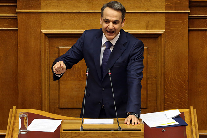 Μητσοτάκης: Καταψηφίζουμε την κυβέρνηση του ψεύδους, της εξαπάτησης, των φόρων και της βαριάς λιτότητας