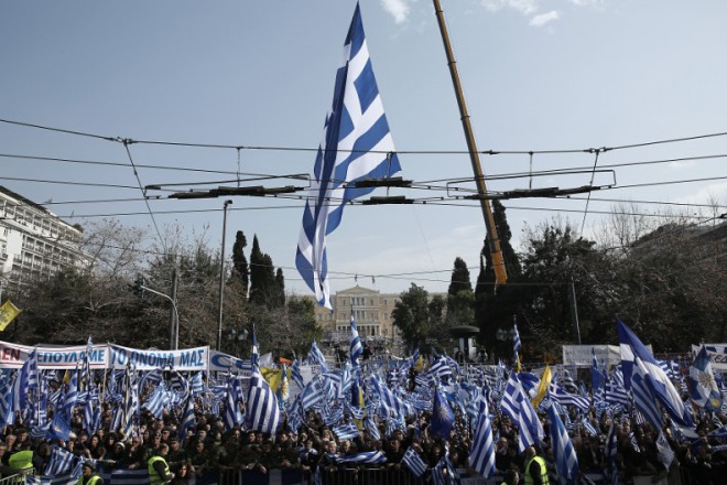 Συλλαλητήριο για τη Μακεδονία στο Σύνταγμα: Eλικόπτερα, drones και 2.000 αστυνομικοί