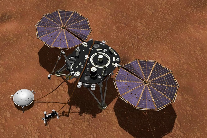 Καθημερινό δελτίου καιρού από… τον Άρη στέλνει το InSight της NASA