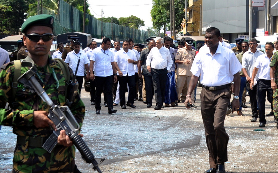 Επτά συλληφθέντες σε έφοδο σε σπίτι στο Κολόμπο για τις επιθέσεις στην Σρι Λάνκα