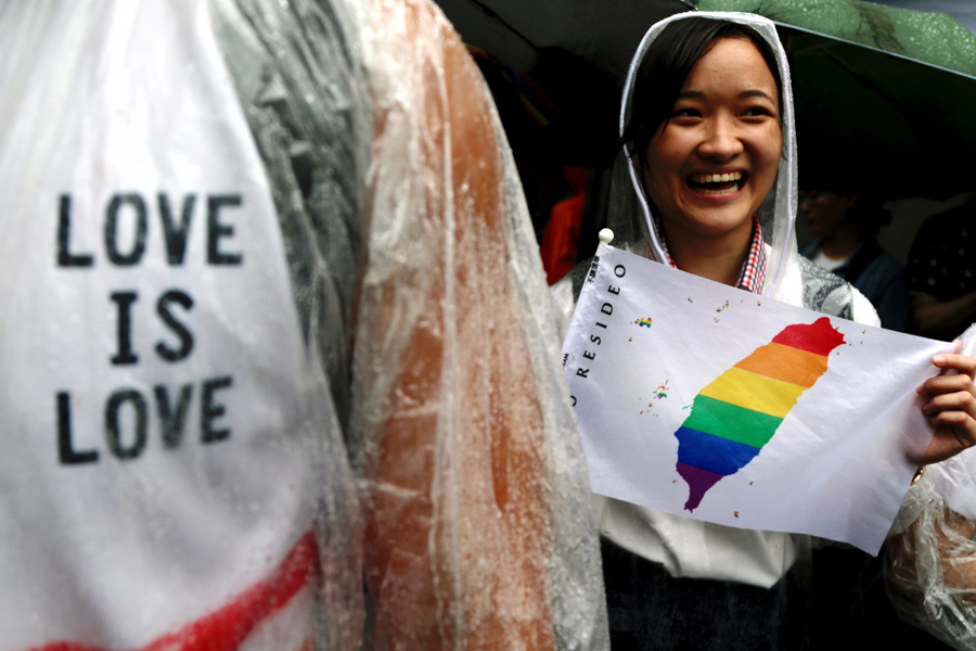 Η Ταϊβάν γίνεται η πρώτη ασιατική χώρα που νομιμοποιεί το γάμο ομοφυλοφίλων