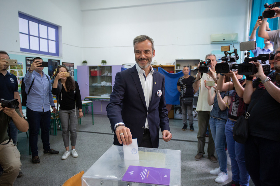 Μεγάλη διαφορά υπέρ του Κωνσταντίνου Ζέρβα δίνει το exit poll της Θεσσαλονίκης
