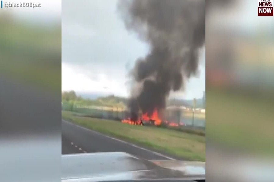 Τουλάχιστον εννέα νεκροί από την πτώση αεροσκάφους στη Χαβάη (Βίντεο)