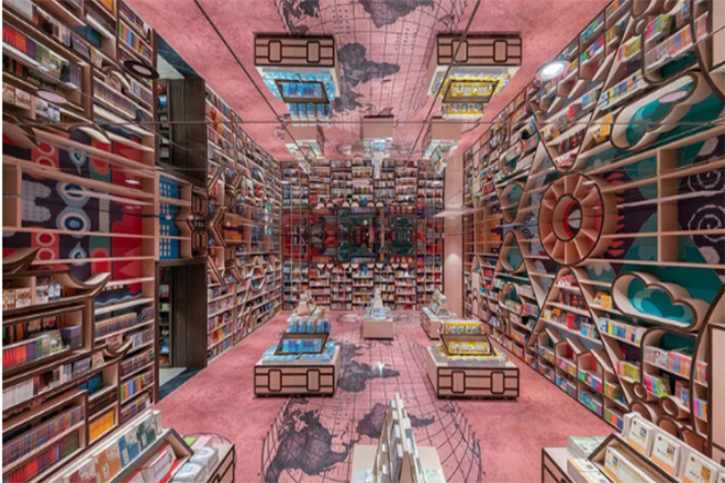 Ένα βιβλιοπωλείο στην Κίνα «βγαλμένο» από τις γκραβούρες του Έσερ (Βίντεο)