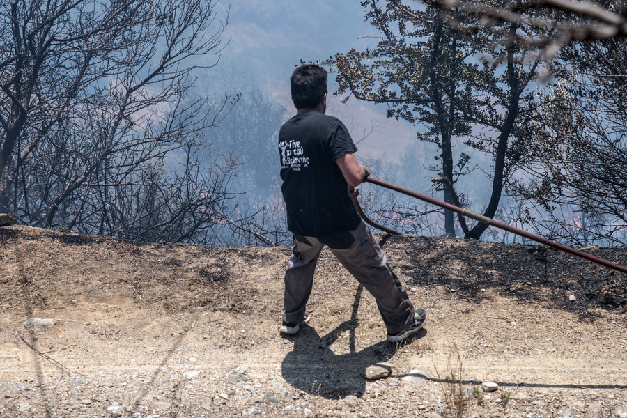 Σε κατάσταση Έκτακτης Ανάγκης κηρύχθηκαν οι περιοχές της Εύβοιας που επλήγησαν από τις πυρκαγιές