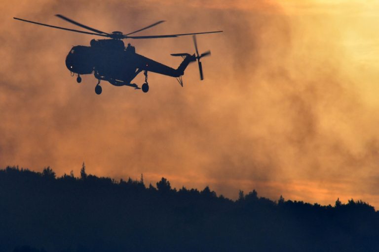 Πύρινα μέτωπα σε Ραφήνα και Βαρνάβα Αττικής (Βίντεο)