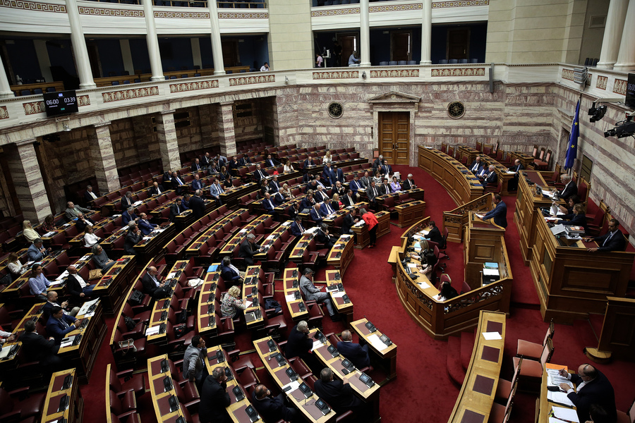 Ψηφοφορία για την παροχή ψήφου εμπιστοσύνης στην κυβέρνηση του Κ. Μητσοτάκη
