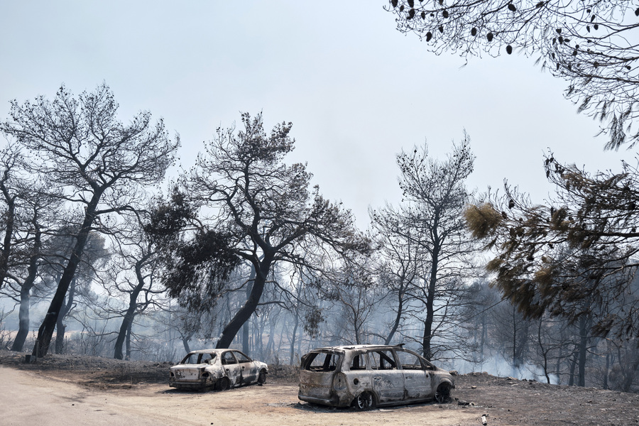 Χωρίς ενεργό μέτωπο η πυρκαγιά στην Εύβοια – Οριοθετήθηκε η φωτιά κατά τη διάρκεια της νύχτας
