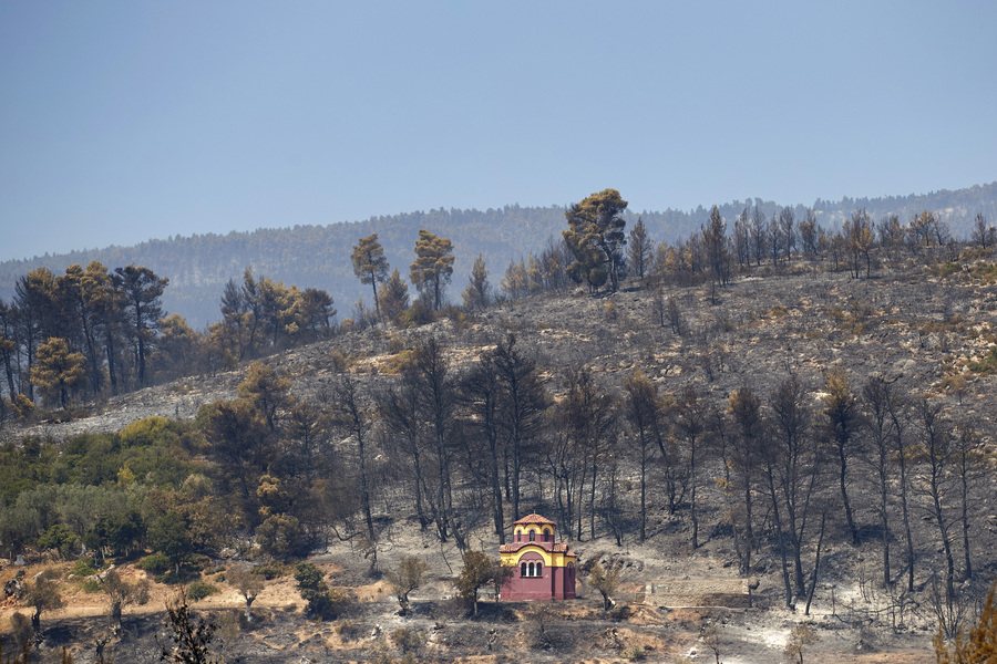 Τρίτη ημέρα μάχης με τις φλόγες στην Εύβοια – Τεράστια οικολογική καταστροφή