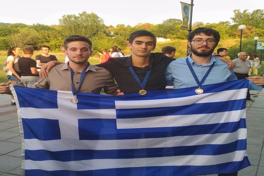 Τρία μετάλλια σε διεθνή διαγωνισμό για το Μαθηματικό Τμήμα του Πανεπιστημίου Αθηνών