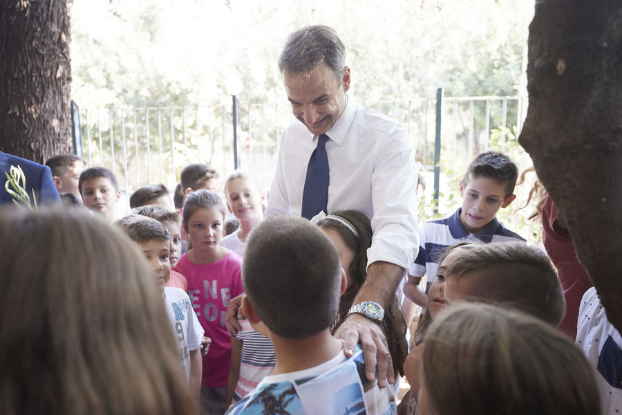 Κυριάκος Μητσοτάκης: Θα στηρίξουμε το δημόσιο σχολείο (Βίντεο)