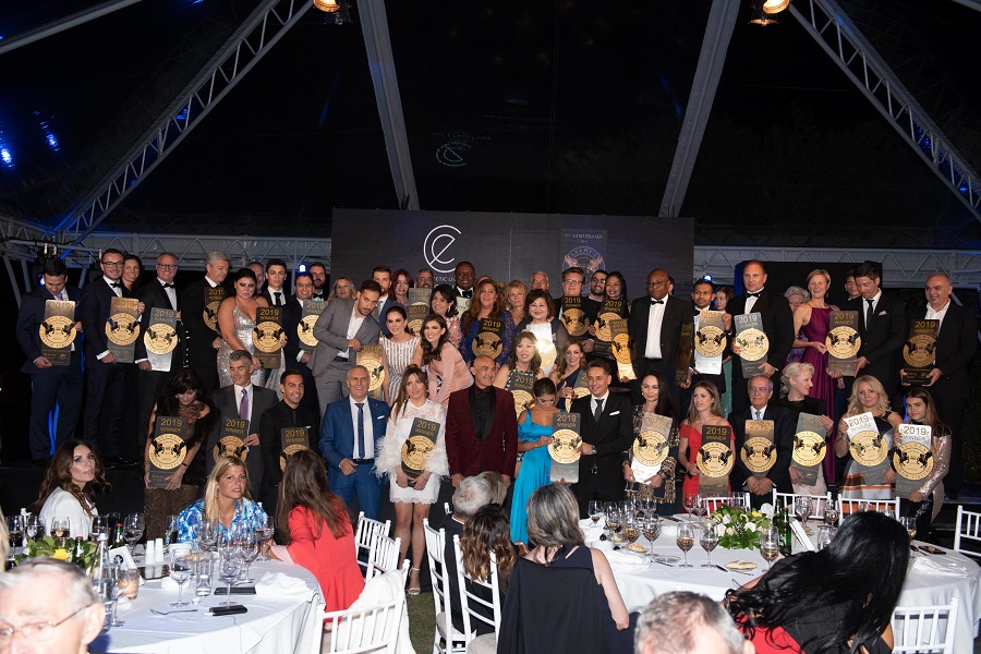 Το Ecali Club διοργάνωσε τα «Seven Stars Luxury, Hospitality and Lifestyle Awards» στη Λίμνη Βουλιαγμένης