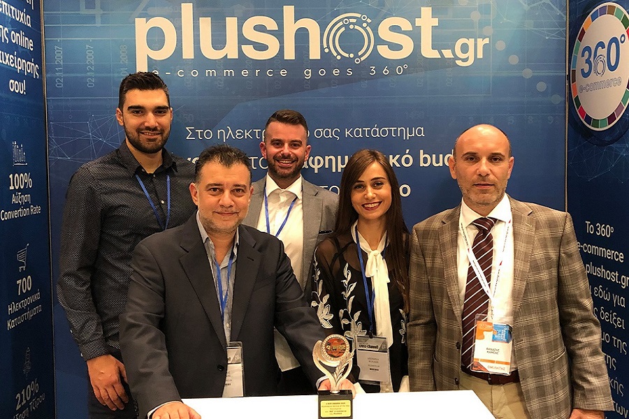 Η Plushost.gr κέρδισε το βραβείο «e-commerce service of the year»