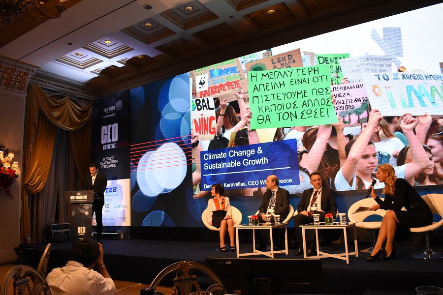 CEO Initiative Forum: Απολιγνητοποίηση, πλαστικό και απορρίματα στο roundtable για την κλιματική αλλαγή