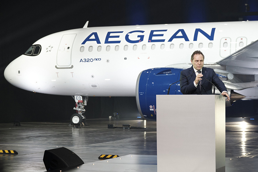 Σε εμπορική συνεργασία προχώρησαν οι αεροπορικές εταιρείες AEGEAN και Volotea