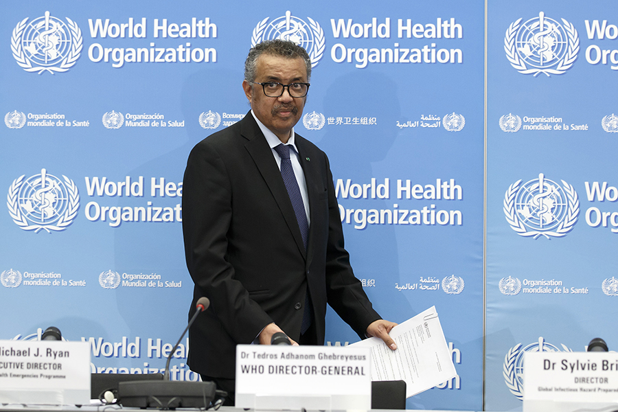 Ο Παγκόσμιος Οργανισμός Υγείας επιμένει: Δεν αποτελεί πανδημία ο κορωνοϊός
