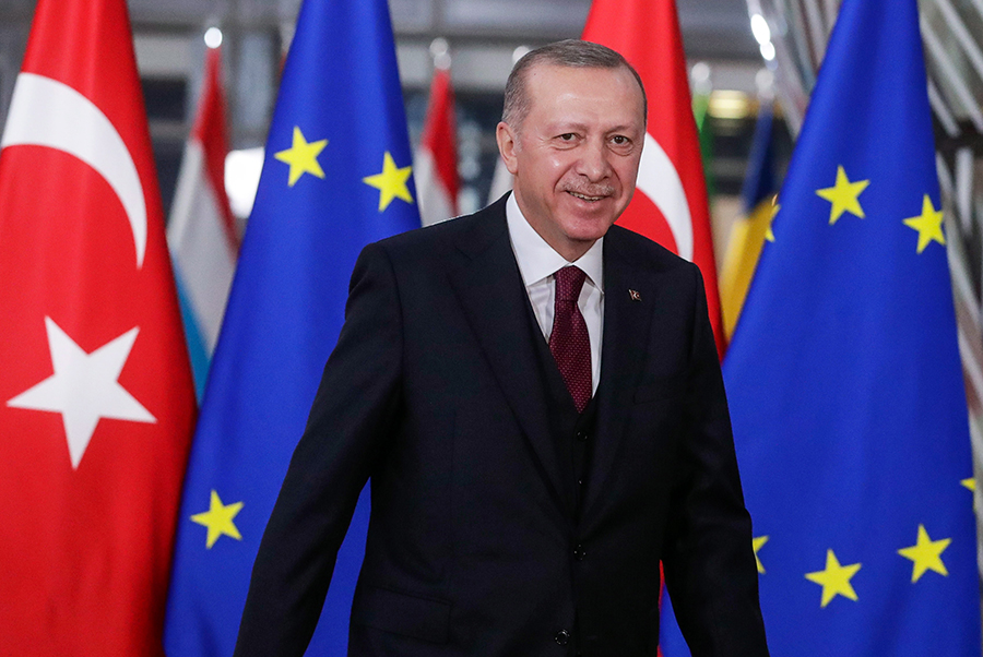Ο Ερντογάν πανηγυρίζει την απόρριψη των κυρώσεων από την ΕΕ