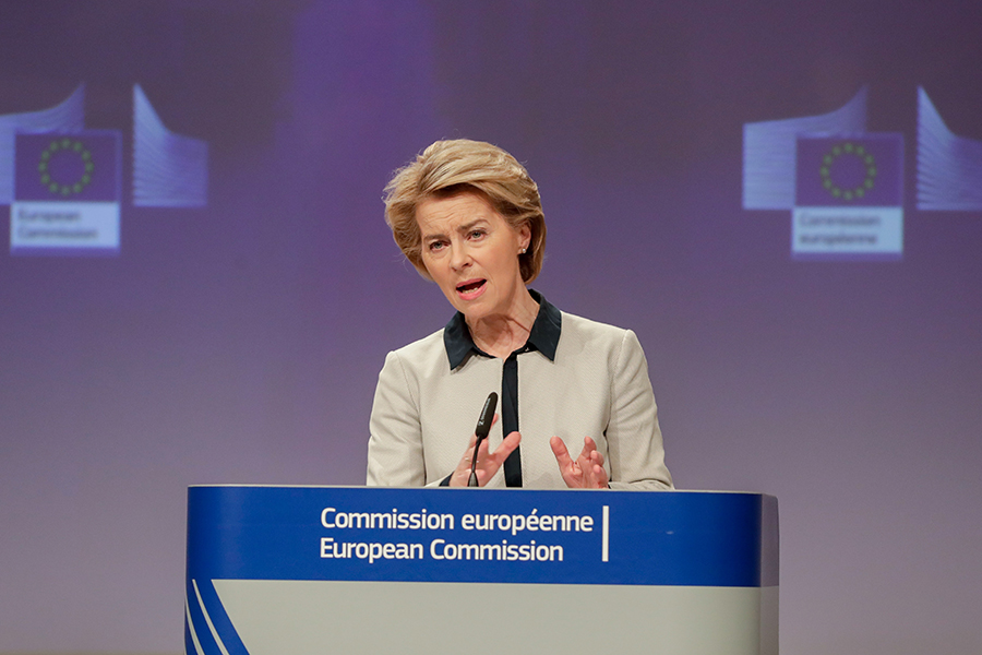 Η πρόεδρος της Κομισιόν ζητά να «κλείσει προς όλους» η Ευρώπη για 30 ημέρες