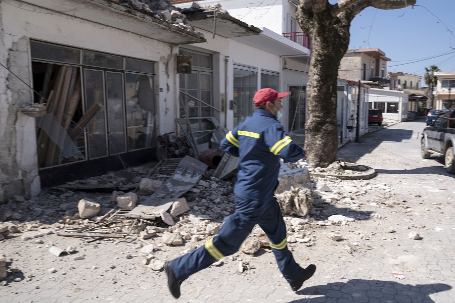 Ισχυρός σεισμός 5,6 Ρίχτερ στην Πάργα – Υλικές ζημιές στο Καναλάκι και το επαρχιακό δίκτυο