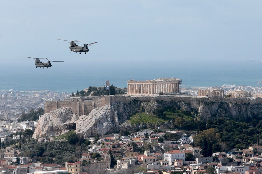 «Αστακός» η Αθήνα για την 25η Μαρτίου: Drone και ελικόπτερα- Ποιοι ξένοι ηγέτες που θα δώσουν το «παρών»