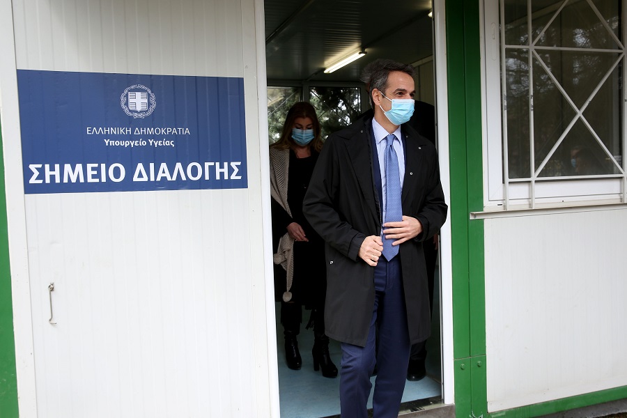 Επίσκεψη του Κυρ. Μητσοτάκη στο «Σωτηρία»