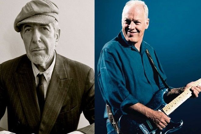 Ο David Gilmour τραγουδά διαδικτυακά Leonard Cohen για το βιβλίο της γυναίκας του (Βίντεο)