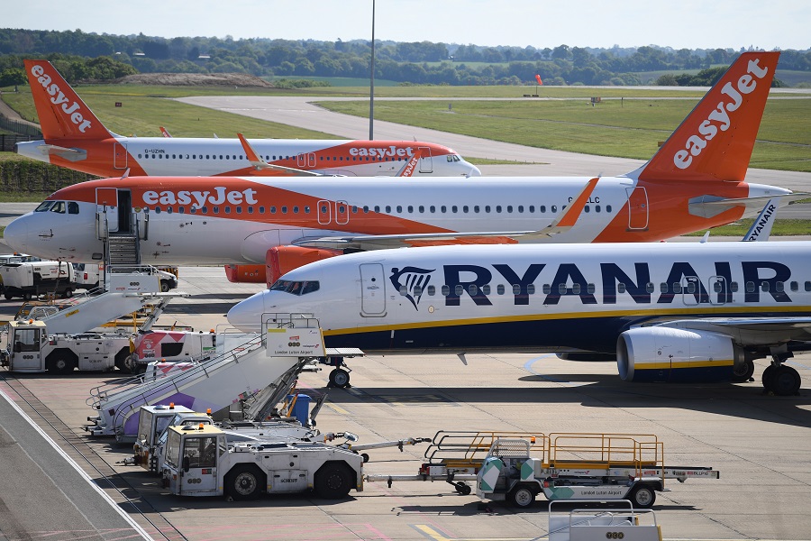 Επιστρέφει το 40% των πτήσεών της η Ryanair τον Ιούλιο- Οι όροι ασφαλείας