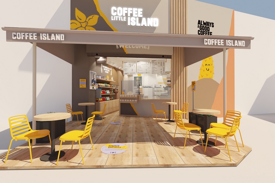 Ένα νέο μοντέλο καταστημάτων παρουσίασε η Coffee Island
