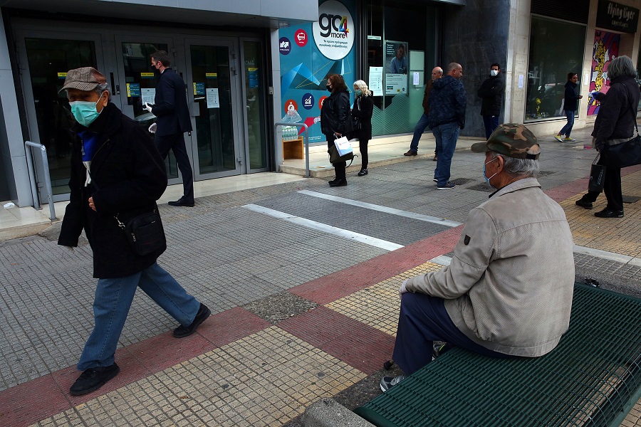 Έως το τέλος Μαρτίου η καταβολή της έκτακτης στήριξης στους συνταξιούχους