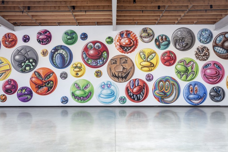 Τα πρωτότυπα emoji του Κένι Σαρφ σε έκθεση ζωγραφικής στο Λος Άντζελες