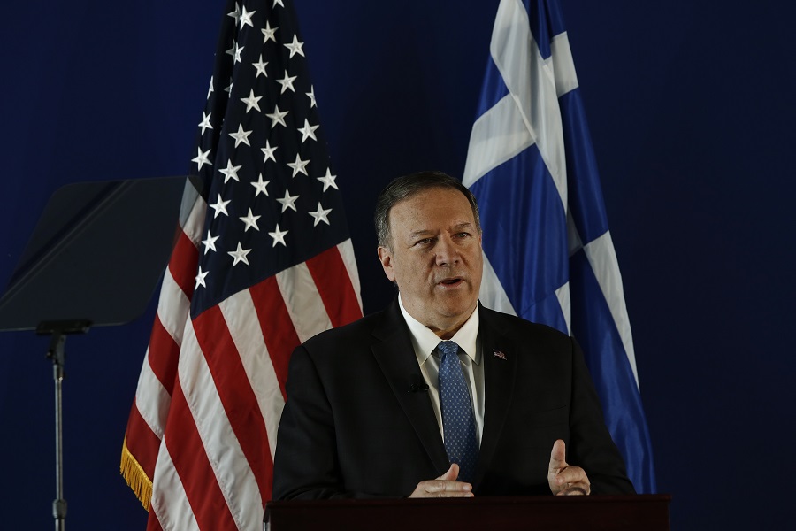 Ο Mike Pompeo στην Αθήνα για το American Mediterranean Investment Forum