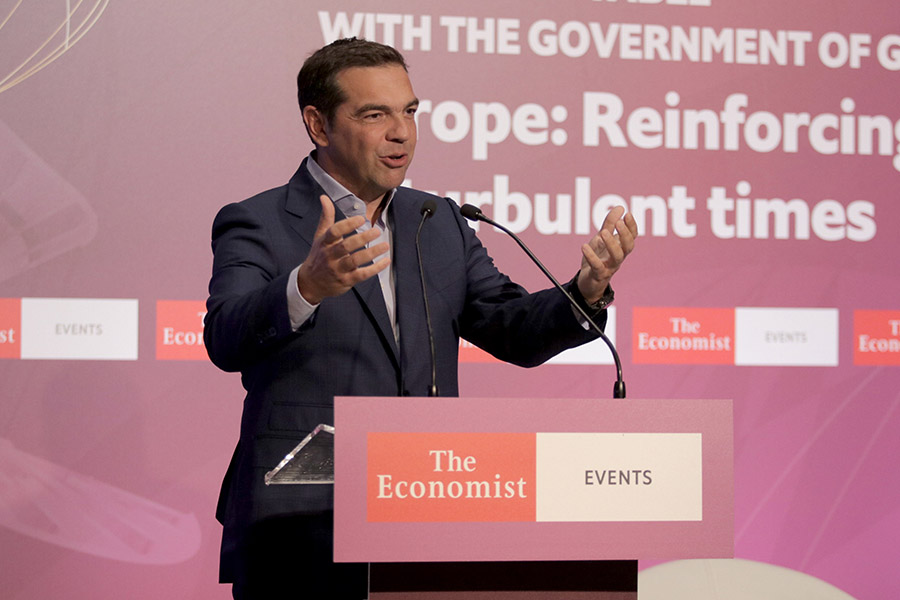 Αλ. Τσίπρας στο συνέδριο του Economist: Η ανανέωση του ΣΥΡΙΖΑ ήταν αναγκαία. Πρέπει να σκεφτόμαστε «έξω από το κουτί»