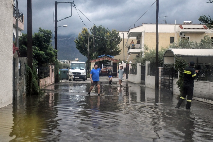 Στην Καρδίτσα η ισχυρότερη βροχόπτωση της κακοκαιρίας