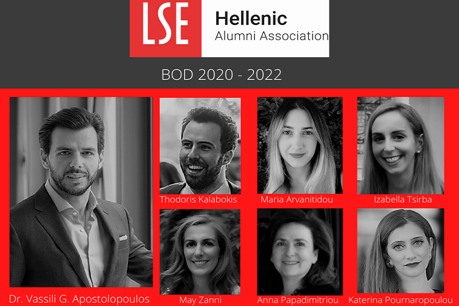 Το νέο Δ.Σ. του Ελληνικού Συλλόγου Αποφοίτων του LSE