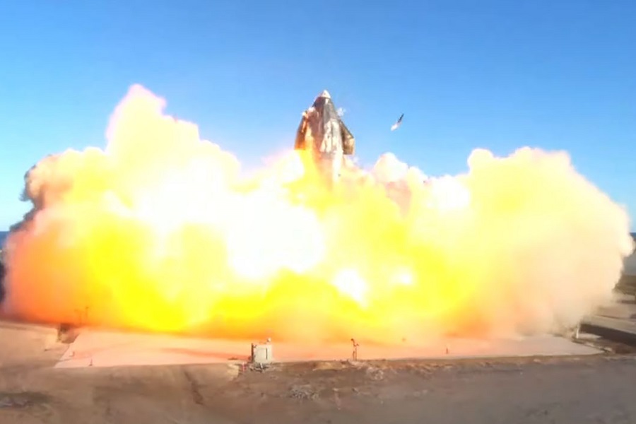 Απίστευτο βίντεο από την έκρηξη πυραύλου της SpaceX