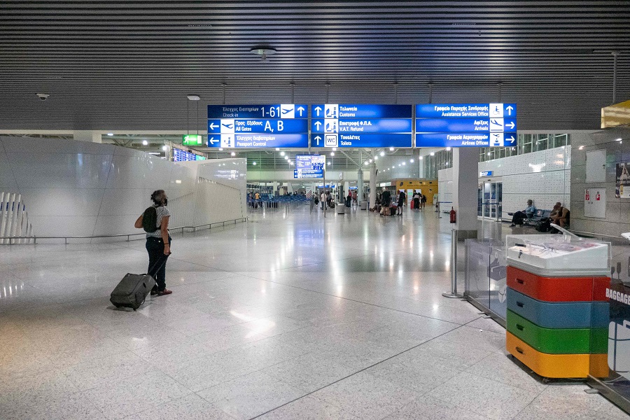 Με αυξημένη επιβατική κίνηση στα ελληνικά αεροδρόμια μπήκε το 2023
