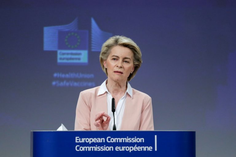 φον ντερ Λάιεν: Η ΕΕ θα δωρίσει 100 εκατ. δόσεις εμβολίου έως τα τέλη της χρονιάς