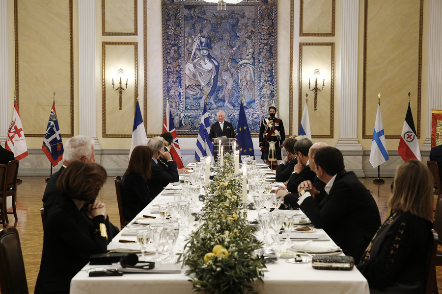 Το επίσημο δείπνο στο Προεδρικό Μέγαρο: “Η κληρονομιά του 1821 δεν είναι μόνο ελληνική”