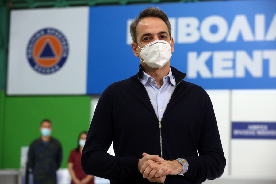 Μητσοτάκης: Μέχρι αρχές Μαΐου θα έχουν έχουν εμβολιαστεί όλοι άνω των 60 ετών