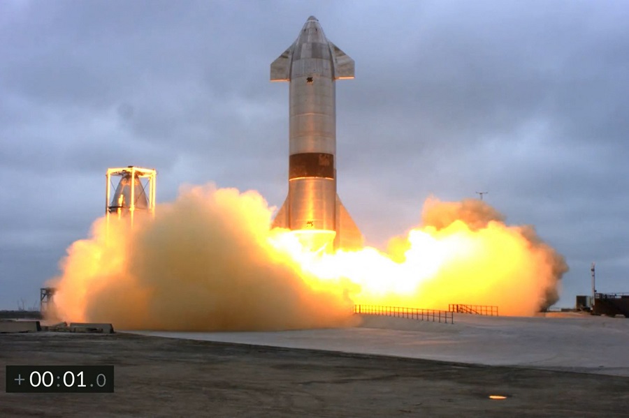 H SpaceX ξεκινά τις δοκιμές δρομολογίων του διαστημοπλοίου της εντός της Γης