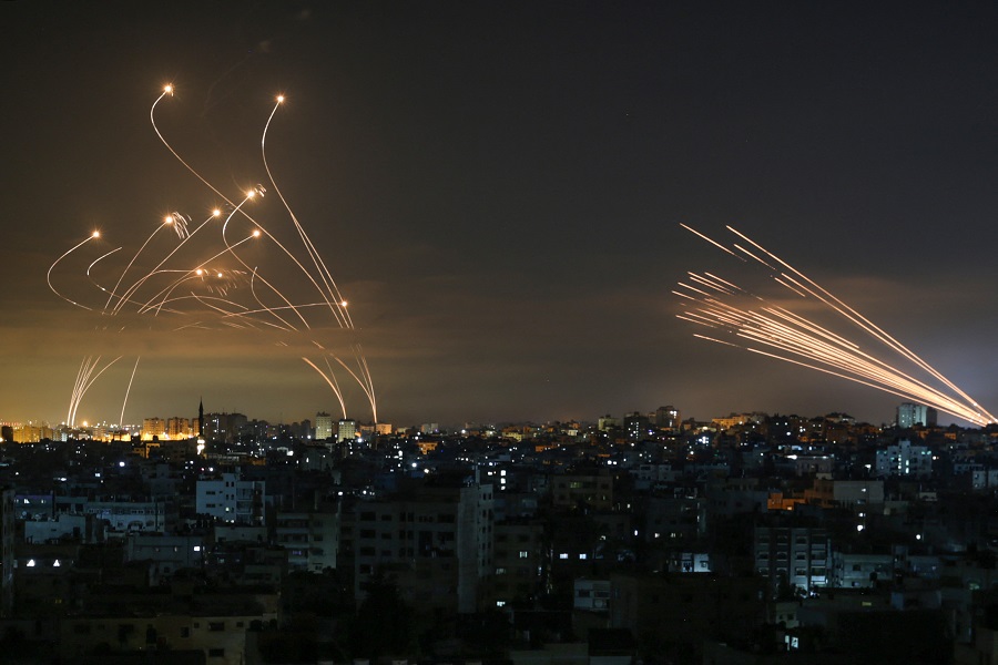 Γάζα: Τουλάχιστον 1.750 επιθέσεις της Χαμάς εναντίον πόλεων του Ισραήλ σε τέσσερις ημέρες